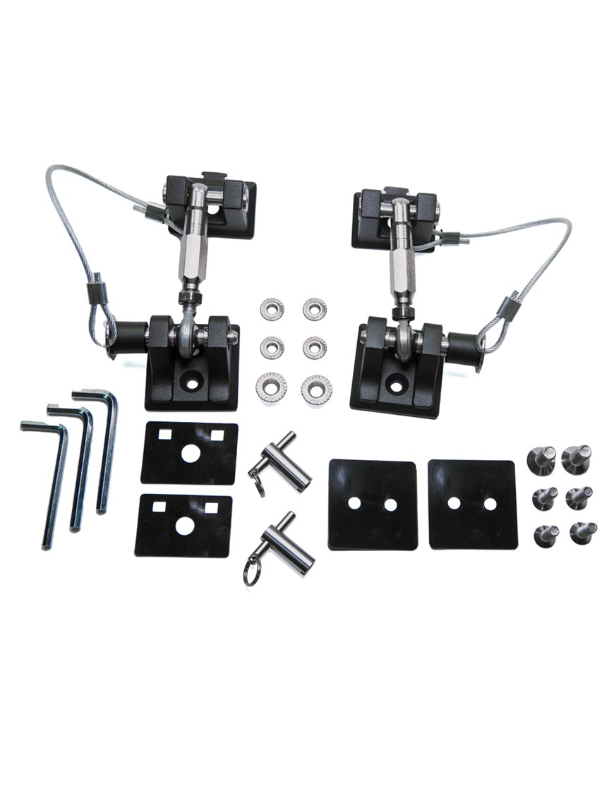 HOOD LATCH SET ADJUSTABLE 