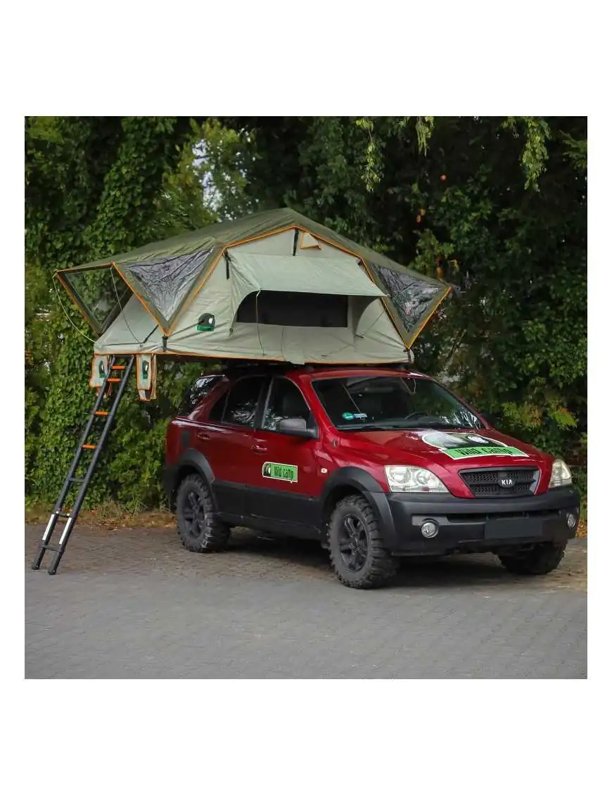 Namiot Dachowy Wild Camp Ohio 140 ZIELONY - samochodowy | Szekla4x4.pl