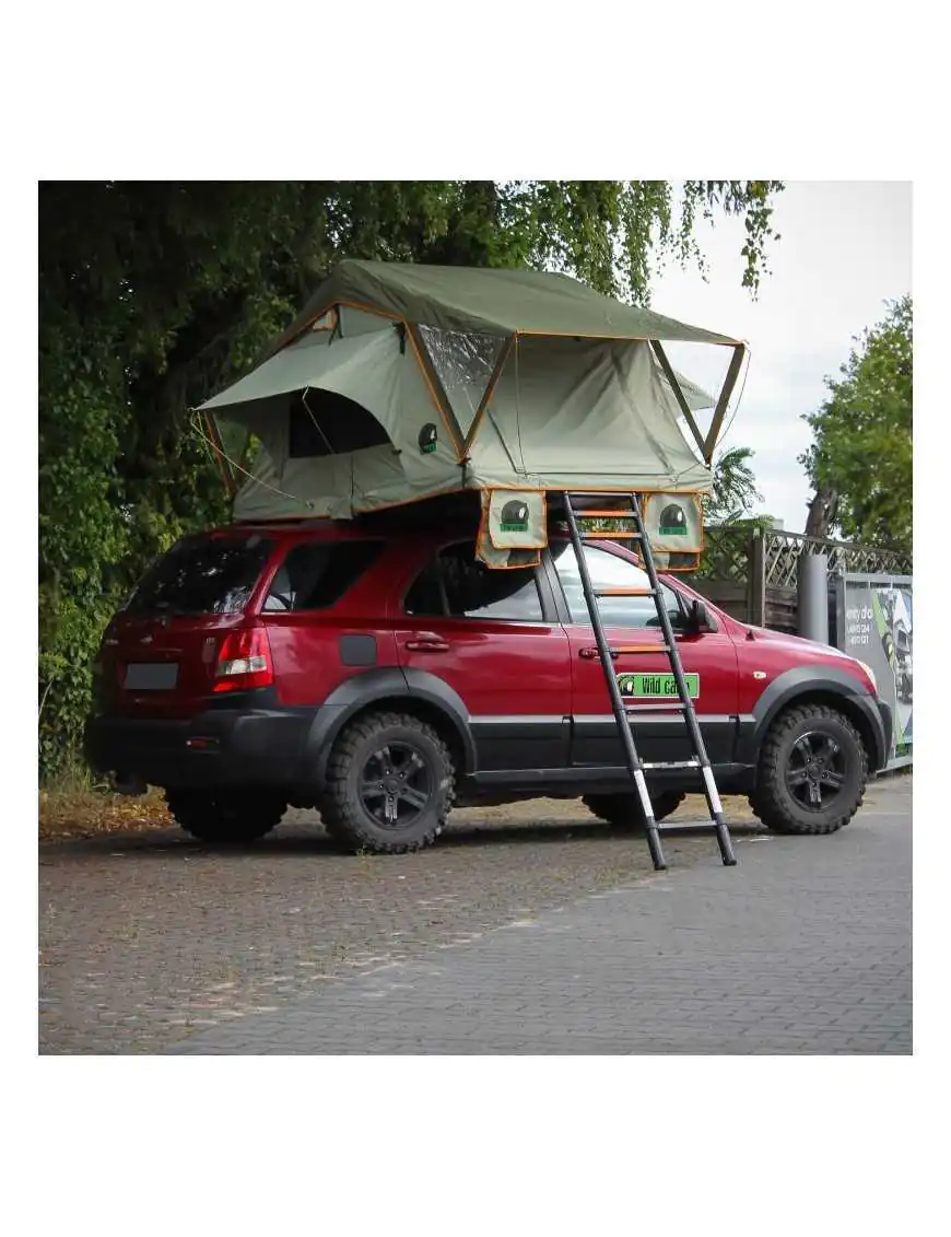 Roof Tent Wild Camp Ohio 140 GREEN - car