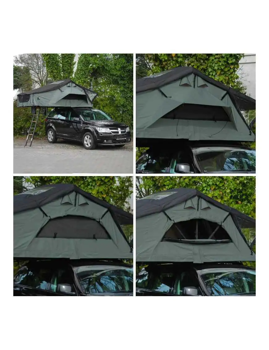 Roof Tent Wild Camp Missisipi II 160 GREEN - car