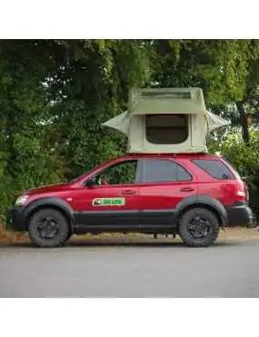 Roof Tent Wild Camp Hudson 160 GREEN - car-mounted