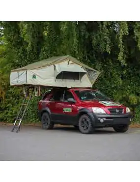 Roof Tent Wild Camp Hudson 160 GREEN - car-mounted