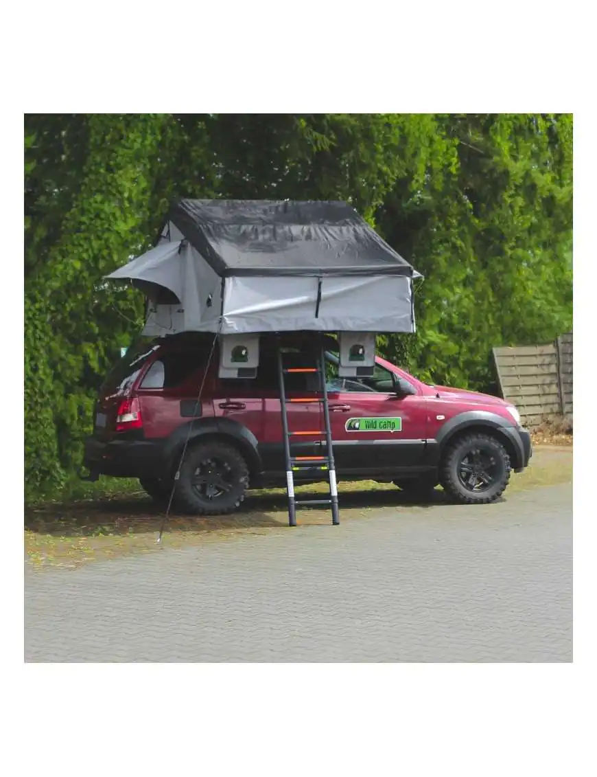 Roof Tent Wild Camp Hudson 160 GREY - car-mounted