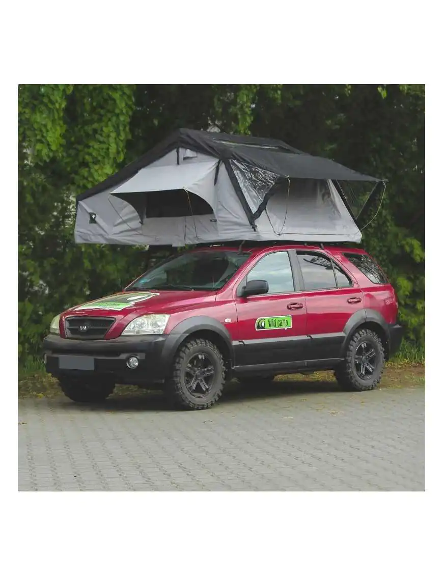 Roof Tent Wild Camp Hudson 160 GREY - car-mounted