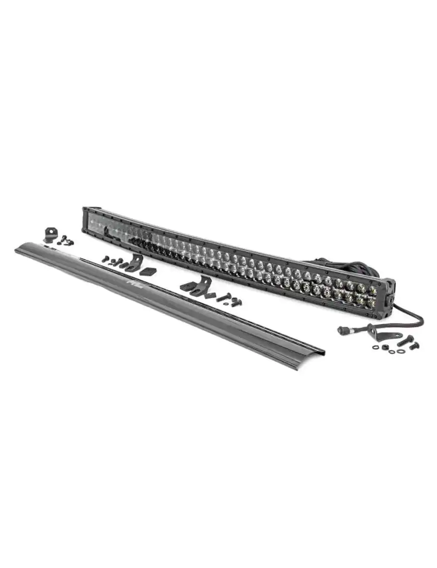 Listwa LED 40" podwójna zakrzywiona white DRL spot/flood Rough Country Black Series