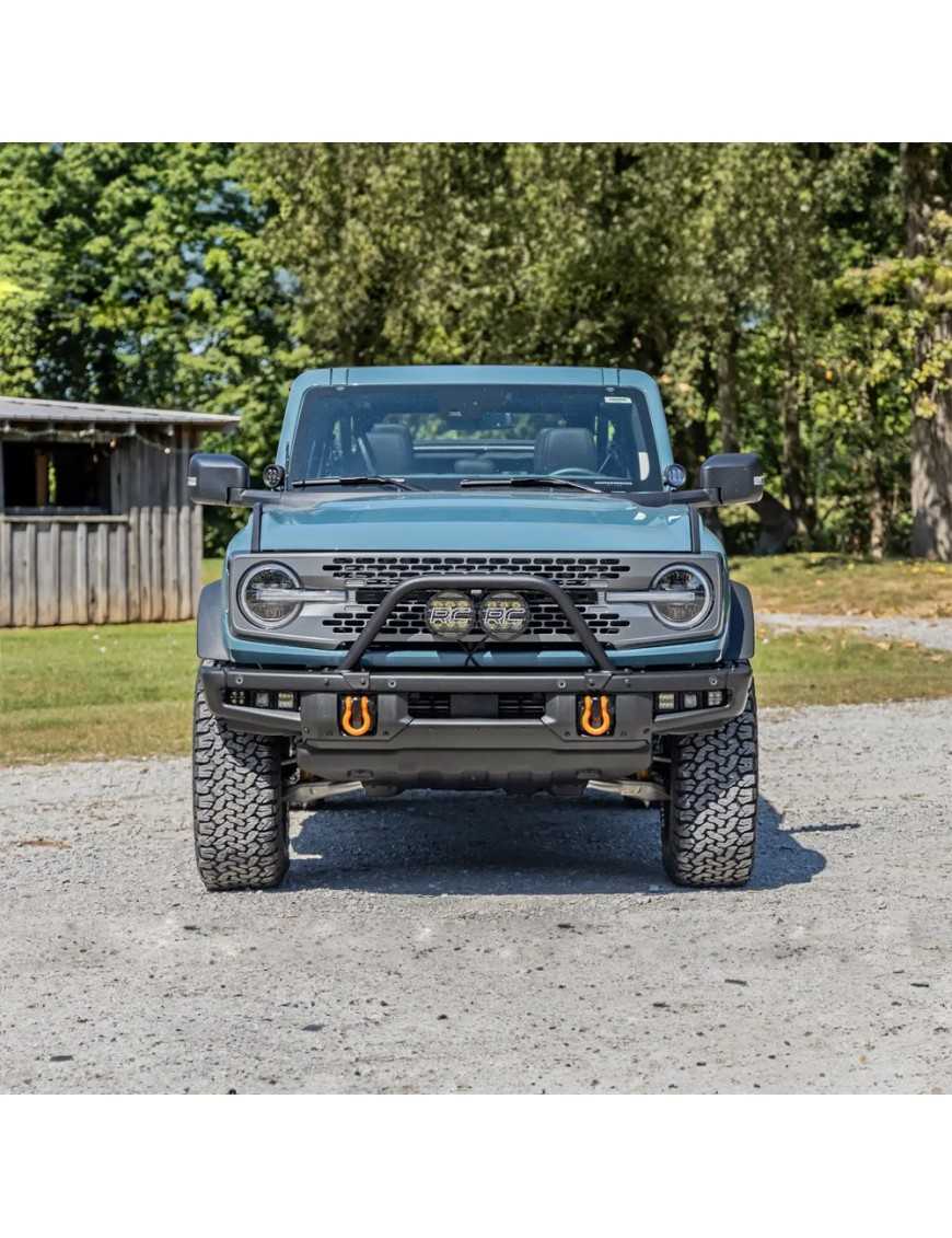 Lampy LED 6,5" okrągłe Białe/Amber DRL Rough Country