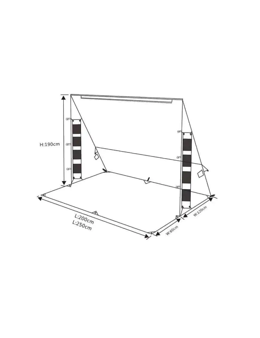 Alcove annex for ARB awning - fits 2.0M awning