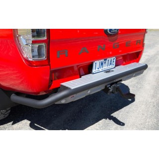 Zderzak stalowy, tylny ARB Summit Raw - Ford Ranger (2011 -) z miescejm pod czujniki parkowania