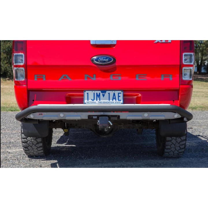 Zderzak stalowy, tylny ARB Summit Raw - Ford Ranger (2011 -) z miescejm pod czujniki parkowania