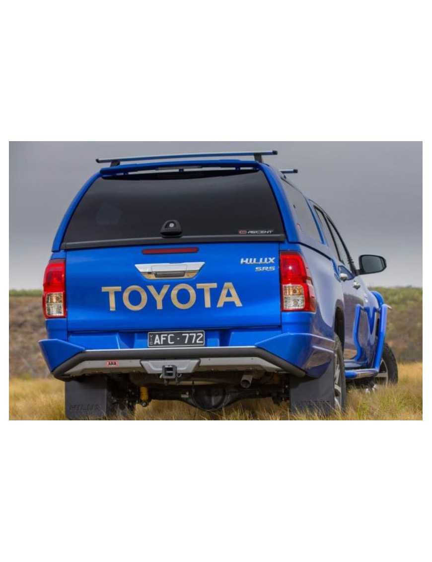 Tylny zderzak stalowy ARB Summit - Toyota Hilux SR/SR5 z miejscem pod czujniki parkowania (2020 -) Tylny zderzak stalowy ARB Summit - Toyota Hilux SR/SR5 z miejscem pod czujniki parkowania (2020 -)