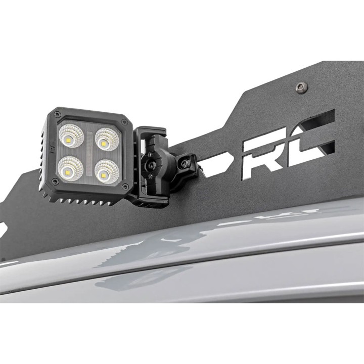 Lampy LED 2" kwadratowe Rough Country Black Series