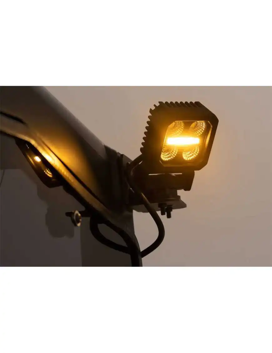 Lampy LED 2" kwadratowe Rough Country Black Series