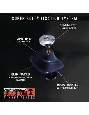 Poszerzenia błotników przód i tył Air Design Super Bolt