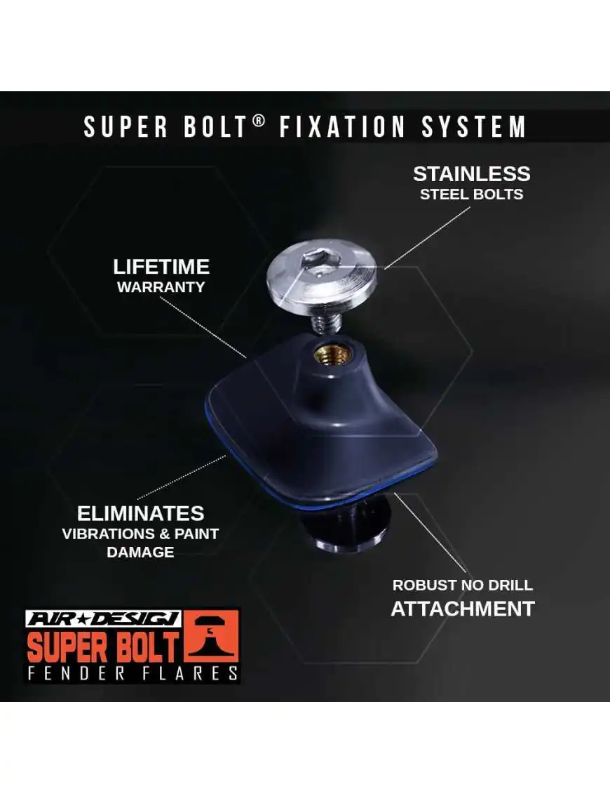 Poszerzenia błotników przód i tył Air Design Super Bolt