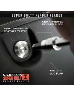 Poszerzenia błotników przód i tył Air Design Super Bolt