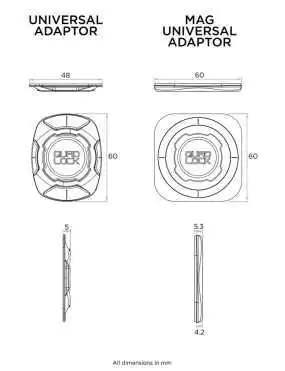 Quad Lock® Universal Adaptor (V3) 