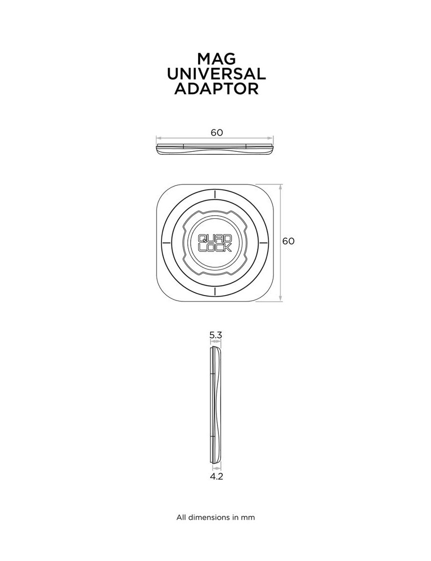 Quad Lock® MAG Universal Adaptor 