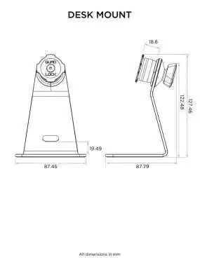 Uchwyt biurkowy Quad Lock® - V2