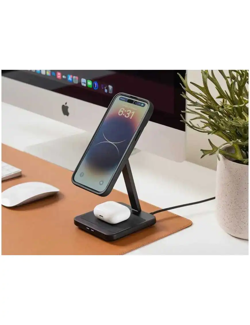 Quad Lock® MAG Dual Desktop Wireless Charger