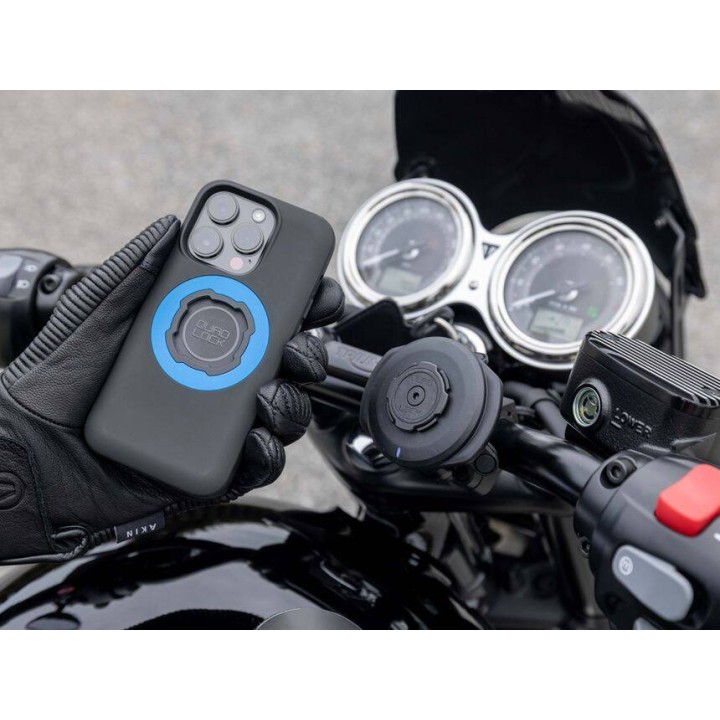 Wodoodporna głowica z ładowarką indukcyjną Quad Lock® 12V-24V - V2