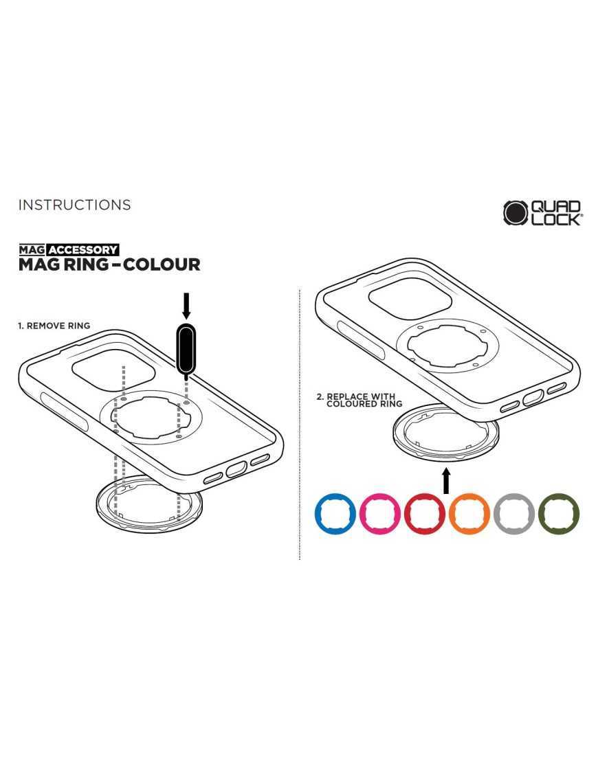 Quad Lock® MAG Ring Green