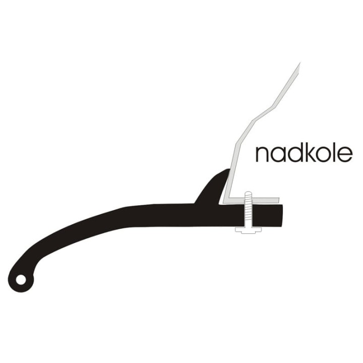 Poszerzenie nadkoli błotników +10 cm komplet