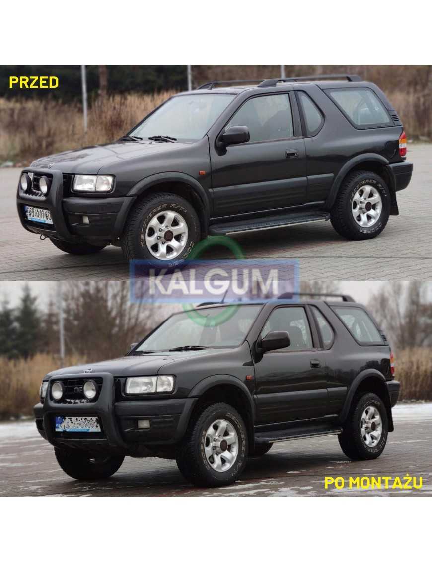 Podkładki sprężyn Opel Frontera B /  Isuzu Trooper II + 4 cm