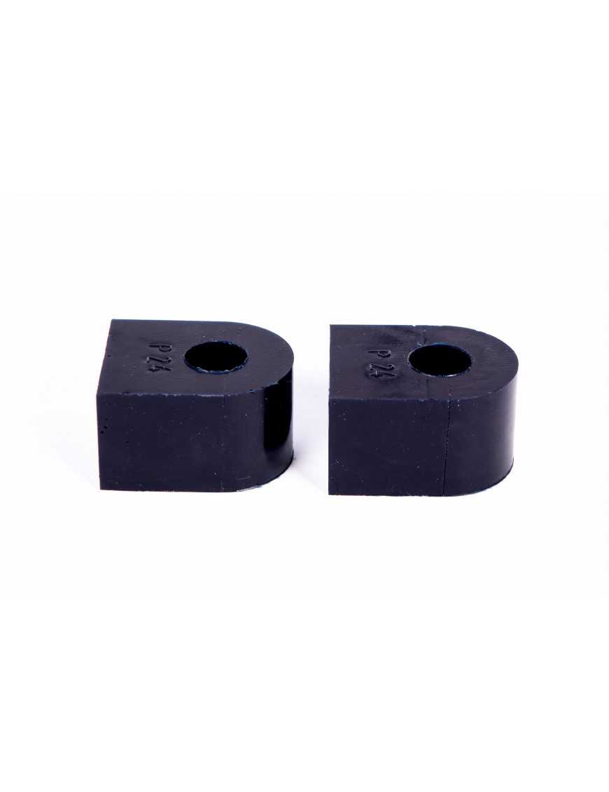 Komplet poliuretanowych tulei stabilizatora przedniego (15 mm) Nissan Patrol Y60/Y61 Komplet poliuretanowych tulei stabilizatora przedniego (15 mm) Nissan Patrol Y60/Y61