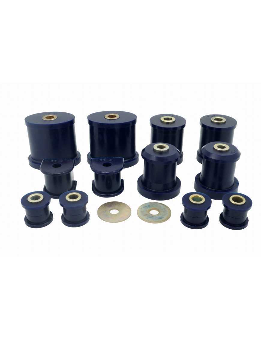 Set of polyurethane rear suspension bushings for Jeep Grand Cherokee WJ/WG