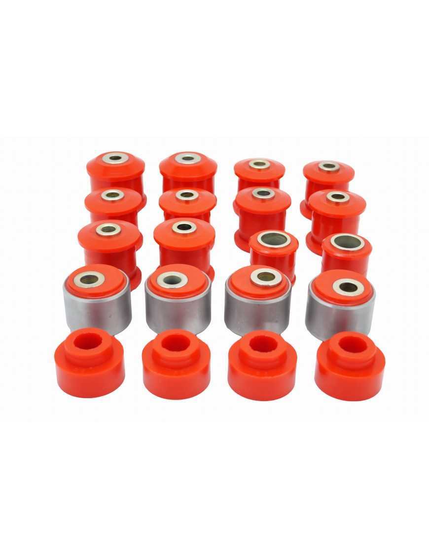 Complete suspension bushing kit for Nissan Patrol GR Y61/3L - 2000 (eccentric)