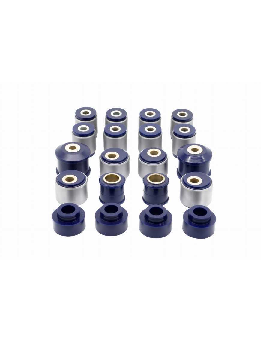 Complete set of eccentric suspension bushings silentblock Nissan Patrol Y61 3L 2000