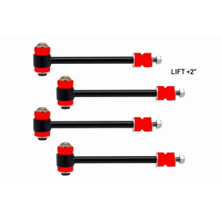 Komplet łączników stabilizatora wersja lift +2" Nissan Patrol Y60