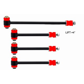 Komplet łączników stabilizatora wersja lift +4" Nissan Patrol Y61
