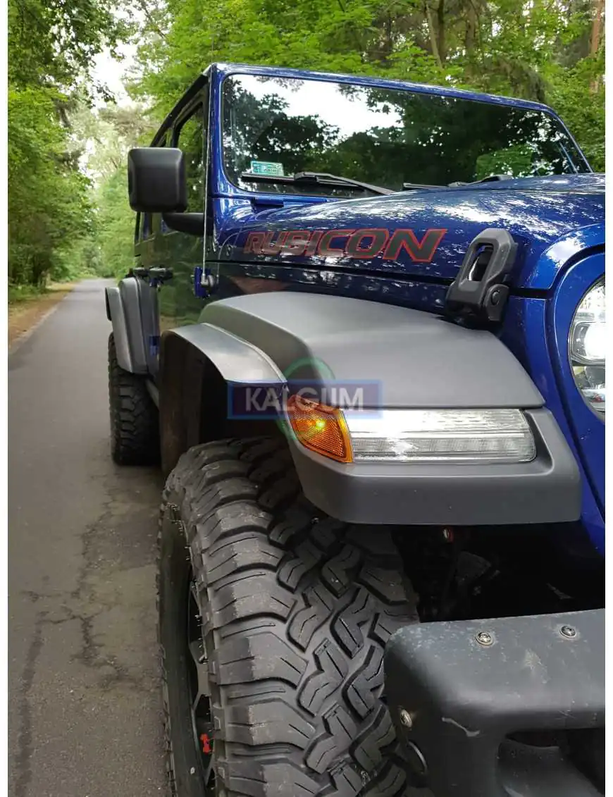 Poszerzenia nadkoli +65 mm dedykowane do Jeep Wrangler JL 2018 EU Poszerzenia nadkoli +65 mm dedykowane do Jeep Wrangler JL 2018 EU