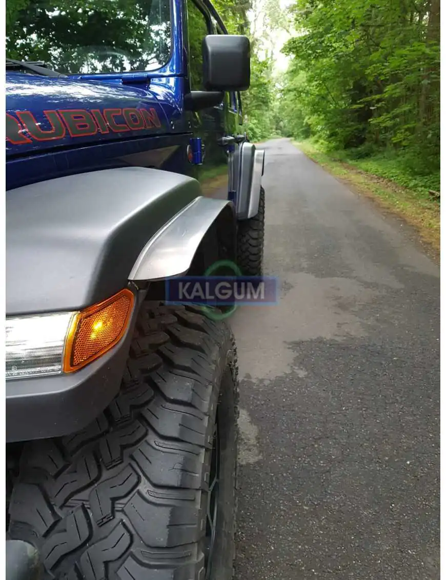 Poszerzenia nadkoli +65 mm dedykowane do Jeep Wrangler JL 2018 EU Poszerzenia nadkoli +65 mm dedykowane do Jeep Wrangler JL 2018 EU