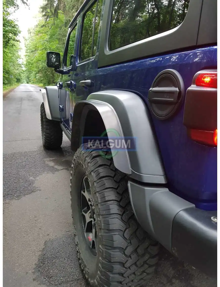 Poszerzenia nadkoli +65 mm dedykowane do Jeep Wrangler JL 2018 EU Poszerzenia nadkoli +65 mm dedykowane do Jeep Wrangler JL 2018 EU