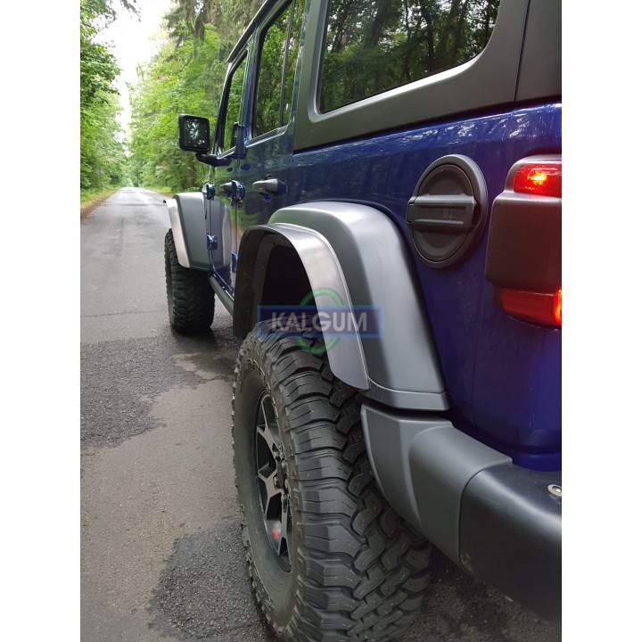 Poszerzenia nadkoli +65 mm dedykowane do Jeep Wrangler JL 2018 EU