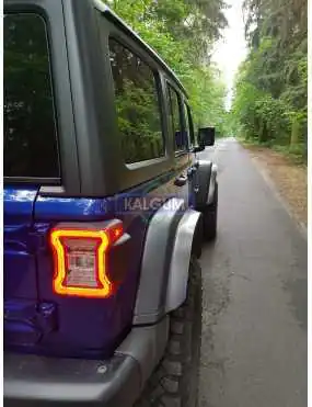 Poszerzenia nadkoli +65 mm dedykowane do Jeep Wrangler JL 2018 EU