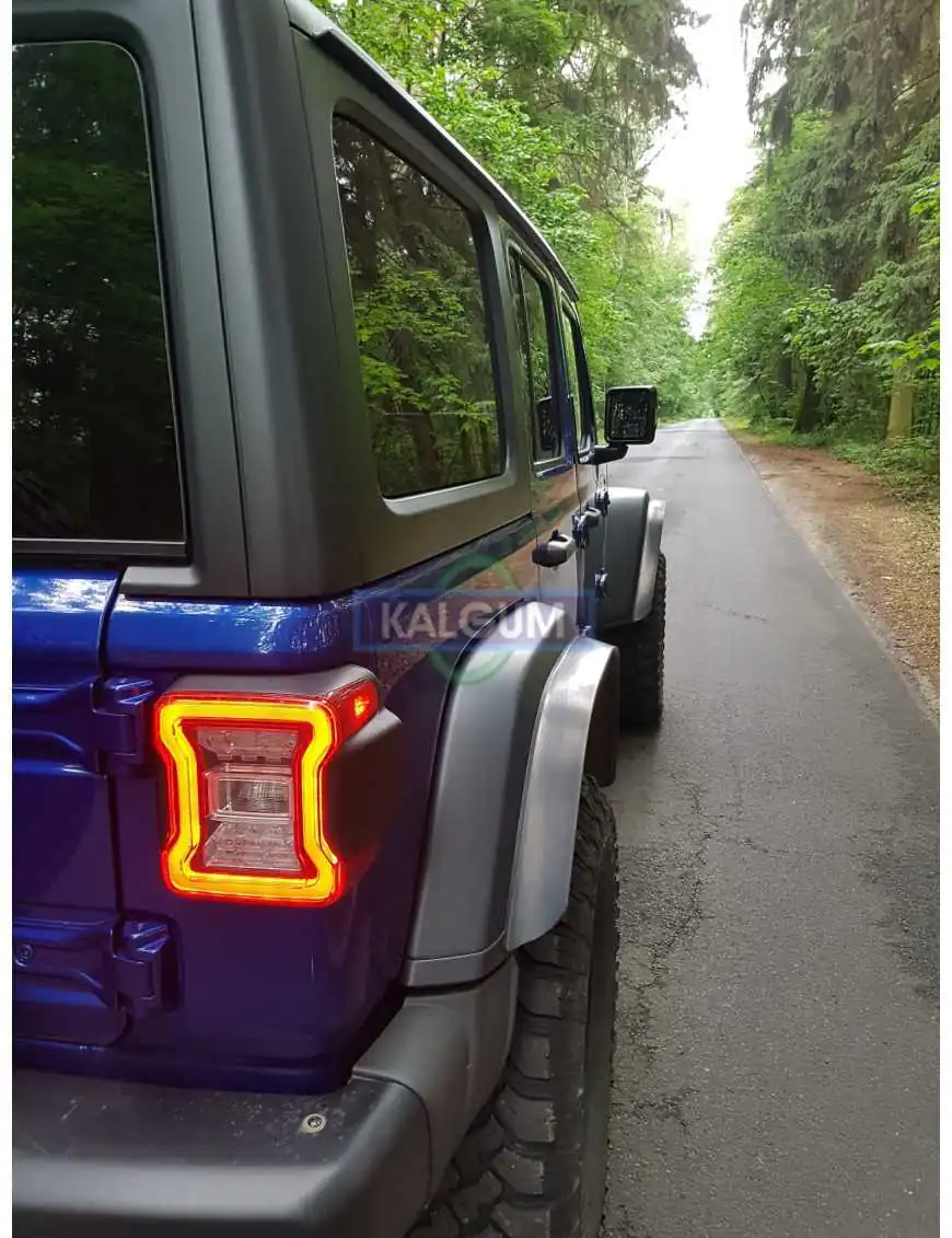 Poszerzenia nadkoli +65 mm dedykowane do Jeep Wrangler JL 2018 EU Poszerzenia nadkoli +65 mm dedykowane do Jeep Wrangler JL 2018 EU