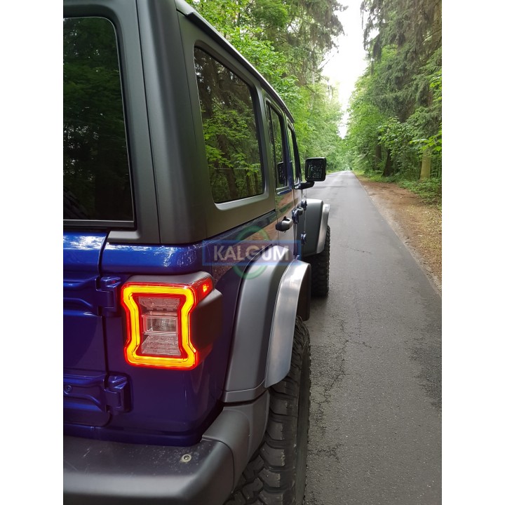 Poszerzenia nadkoli +65 mm dedykowane do Jeep Wrangler JL 2018 EU
