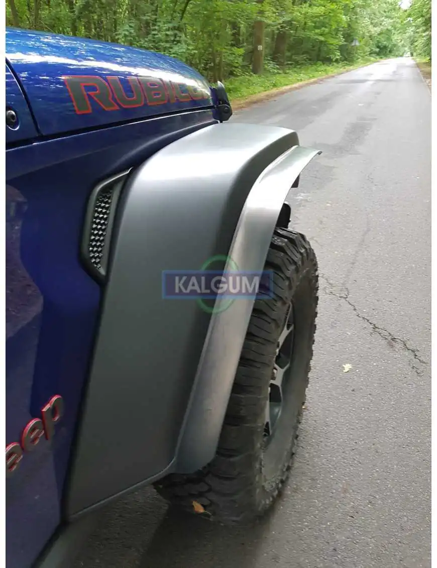 Poszerzenia nadkoli +65 mm dedykowane do Jeep Wrangler JL 2018 EU Poszerzenia nadkoli +65 mm dedykowane do Jeep Wrangler JL 2018 EU
