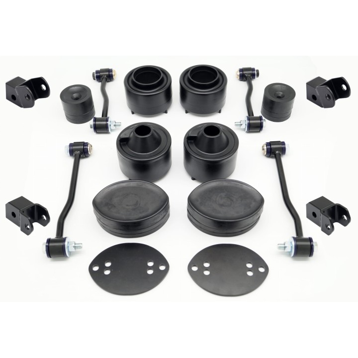 Komplet zawieszenia Jeep Wrangler JL lift +2" + przedłużenia amortyzatorów (granatowy)