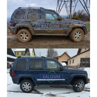 Podkładki sprężyn Jeep Cherokee Liberty KJ TYŁ lift + 5 cm