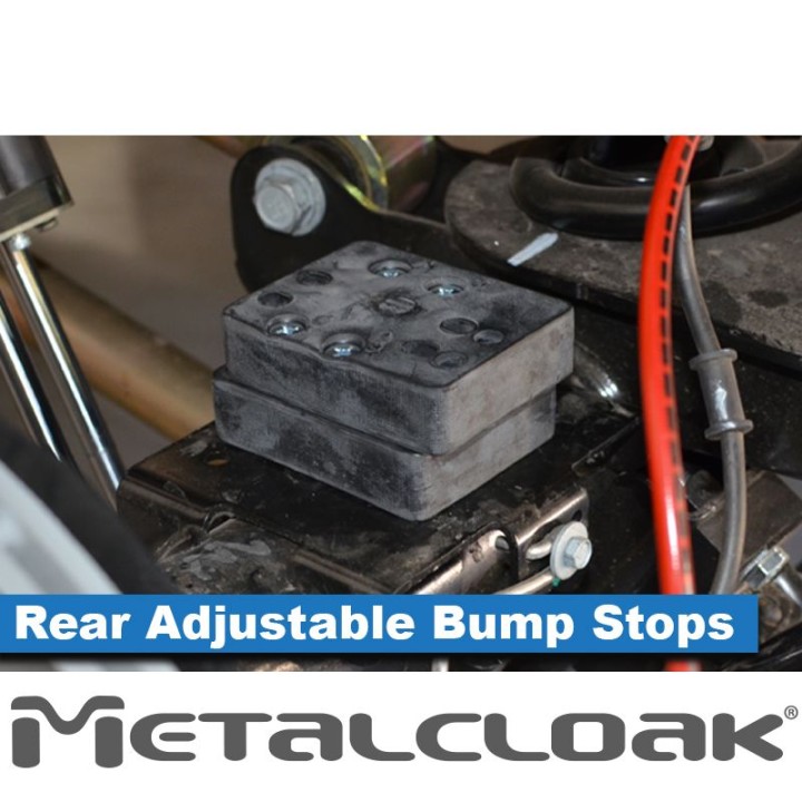 Odboje regulowane tylne Jeep Wrangler JK JL JT Gladiator Metalcloak