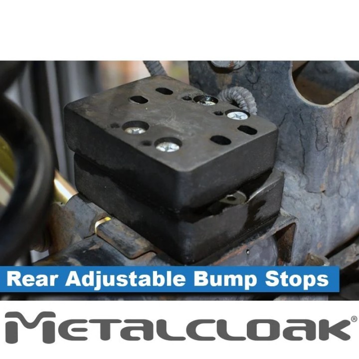 Odboje regulowane tylne Jeep Wrangler JK JL JT Gladiator Metalcloak
