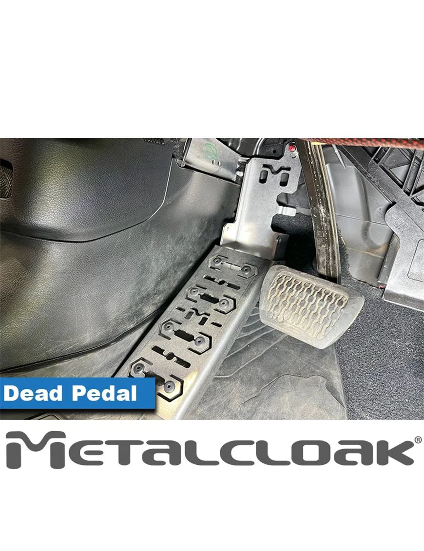 Podnóżek Stainless Steel Dead Pedal Jeep Wrangler JL JLU JT Gladiator