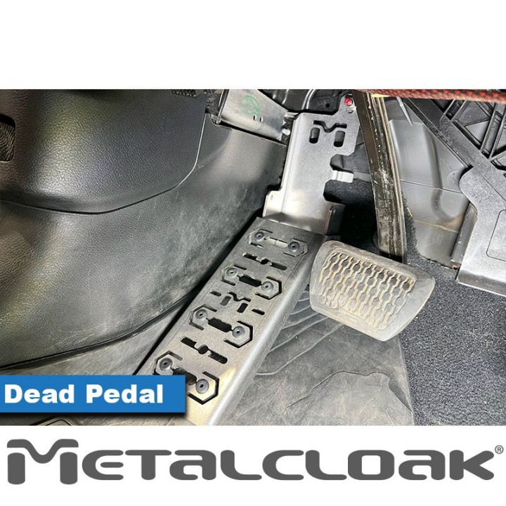 Podnóżek Stainless Steel Dead Pedal Jeep Wrangler JL JLU JT Gladiator