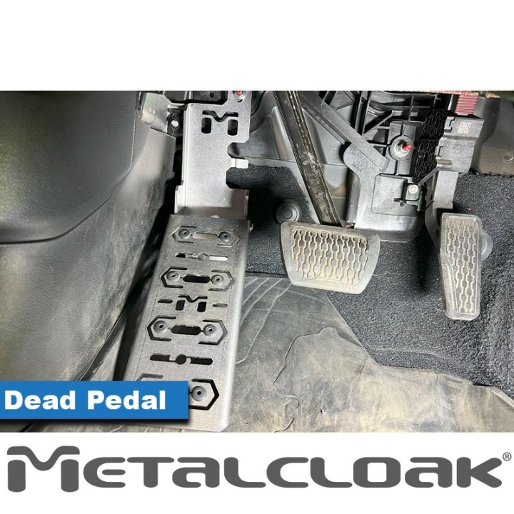 Podnóżek Stainless Steel Dead Pedal Jeep Wrangler JL JLU JT Gladiator