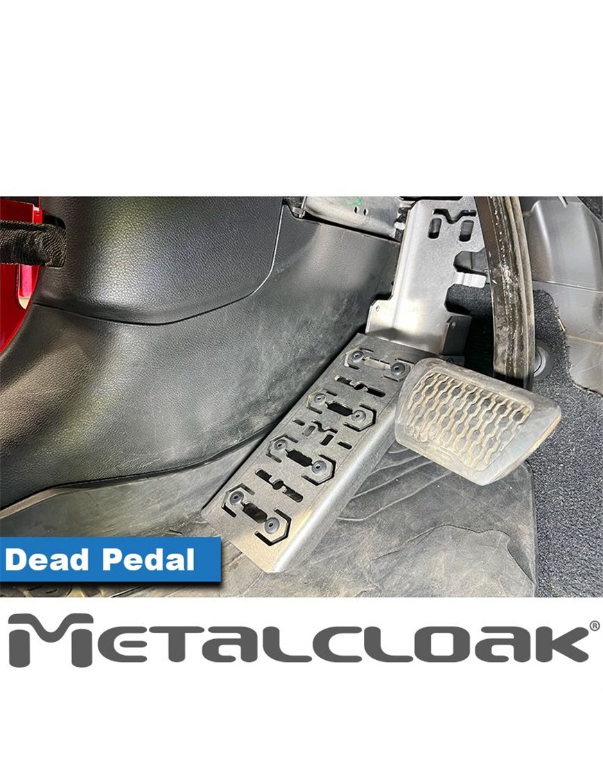 Podnóżek Stainless Steel Dead Pedal Jeep Wrangler JL JLU JT Gladiator