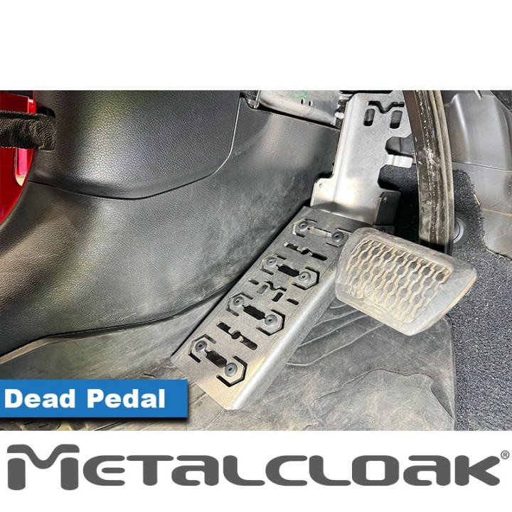 Podnóżek Stainless Steel Dead Pedal Jeep Wrangler JL JLU JT Gladiator